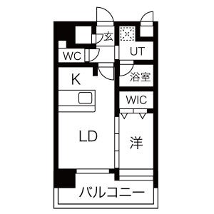 パグーロ城西の間取り写真