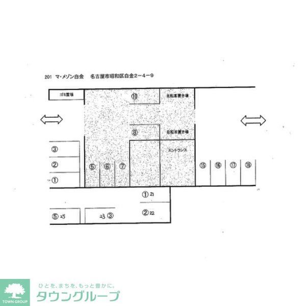 駐車場　間取図