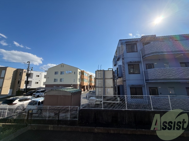 眺望　眺望の写真です閑静な住宅街という印象を受けました。