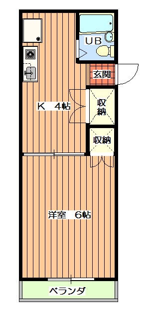 Belle立川の間取り写真