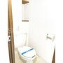 トイレ　トイレもきれいです