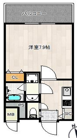 レクシア阪南町の間取り写真