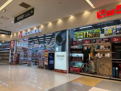 ドラックストア　ビックドラッグラゾーナ川崎店（ドラッグストア）まで422m