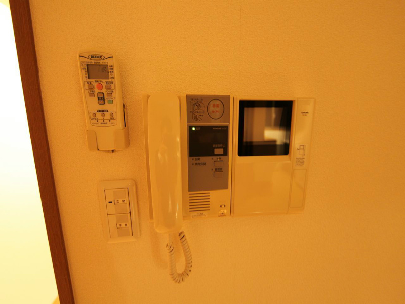 セキュリティ　ＴＶモニター付インターホン（オートロック付）