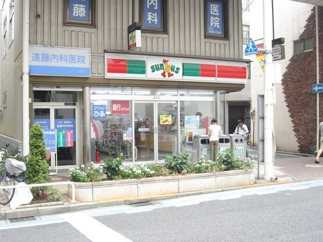 コンビニ　サンクス（コンビニ）まで1000m