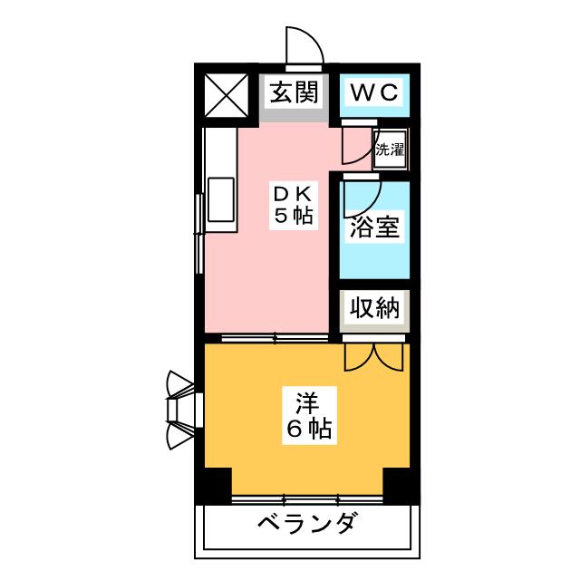 府中サンハイツの間取り写真