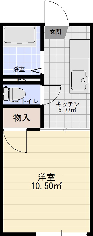 キャトルセゾン手形の間取り