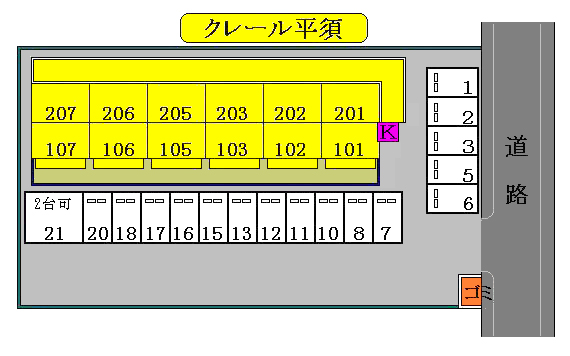 【クレール平須のその他】