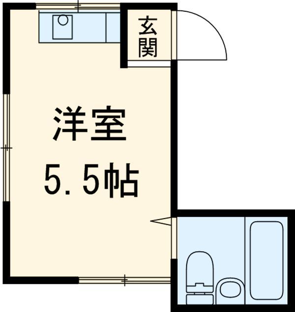 東京都葛飾区東立石３（アパート）の賃貸物件の間取り