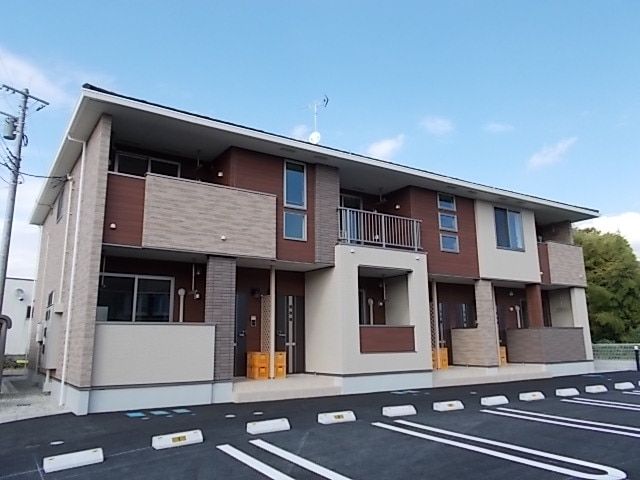 栃木県矢板市扇町２（アパート）の賃貸物件の外観