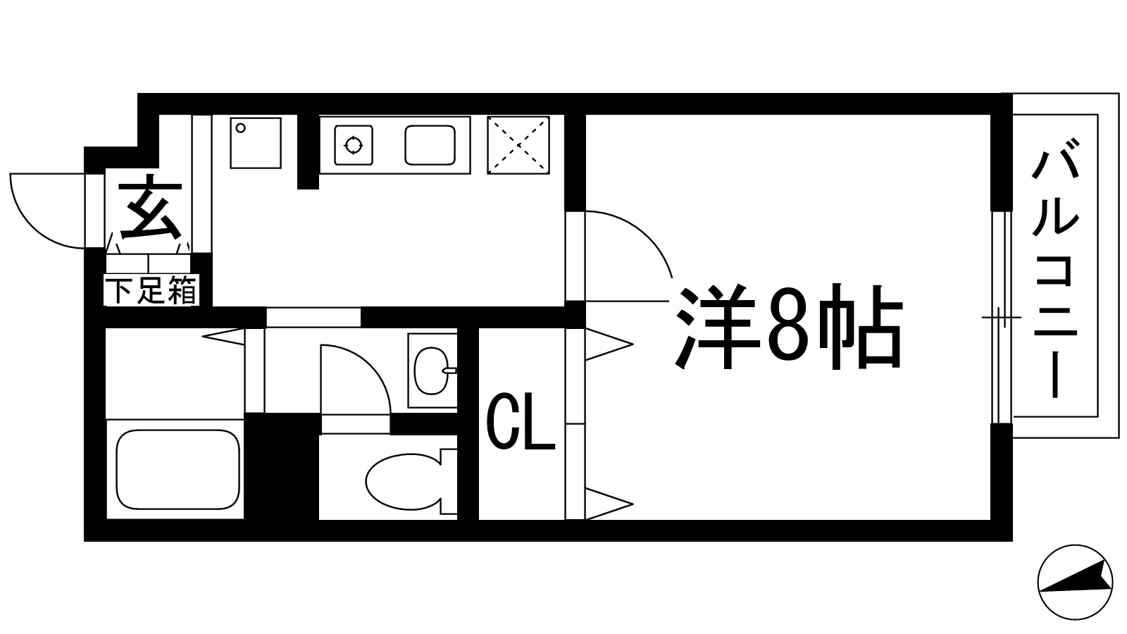 エスポワール2の間取り