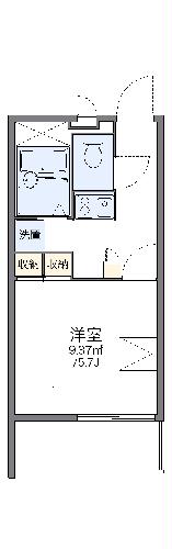 レオパレス池垣の間取り