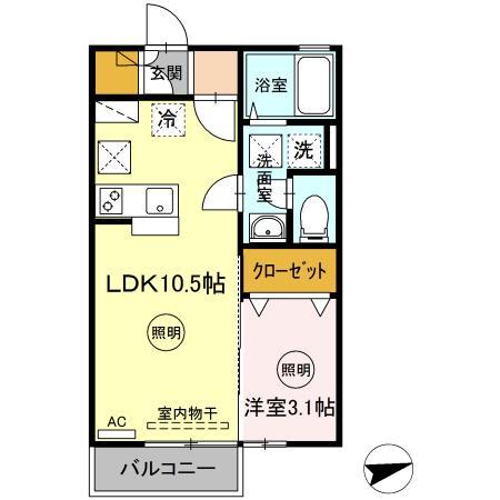 パークサウスの間取り