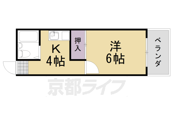 ロイヤルハイツ河合の間取り