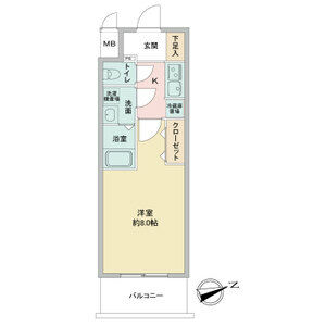 S-RESIDENCE四日市元町の間取り