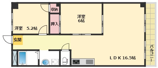 カーネ播磨町の間取り