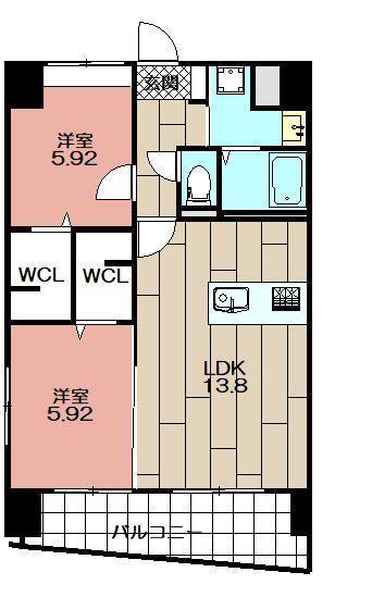 ＴＨＥ　ＳＱＵＡＲＥ・Ｇｌｏｒｙ　Ｒｅｓｉｄｅｎｃｅの間取り