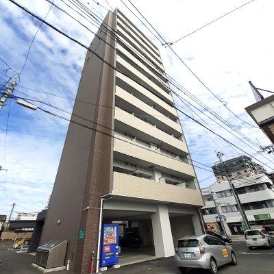 熊本市中央区出水のマンションの建物外観