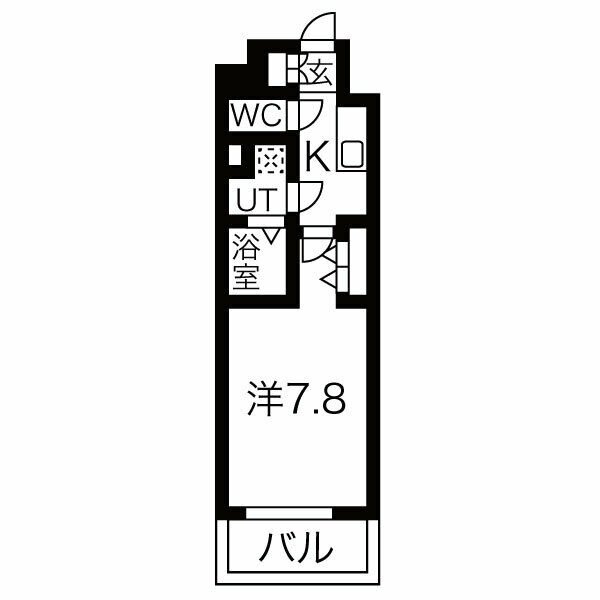 エスリード金山リュクスの間取り