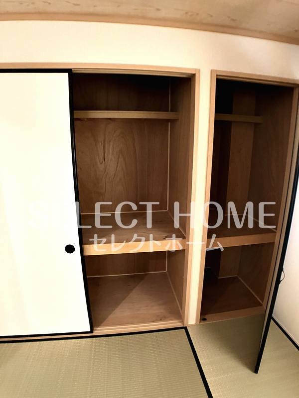 収納　収納があります