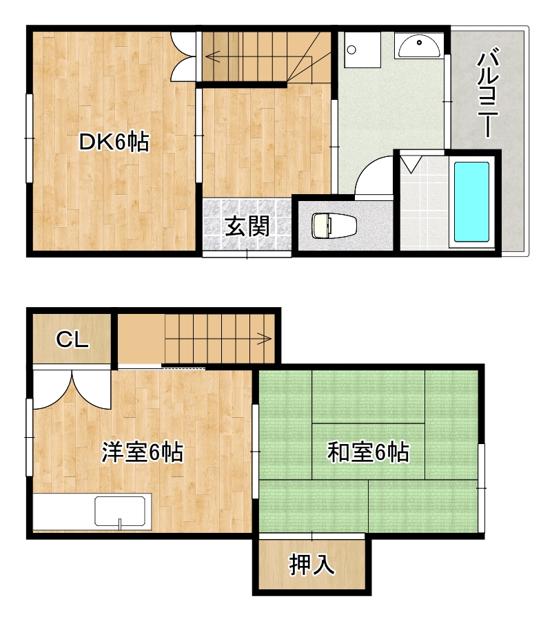 坂東ハウスの間取り