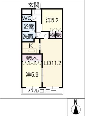 エル・アールの森の間取り