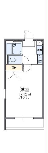 レオパレスかしま台の間取り