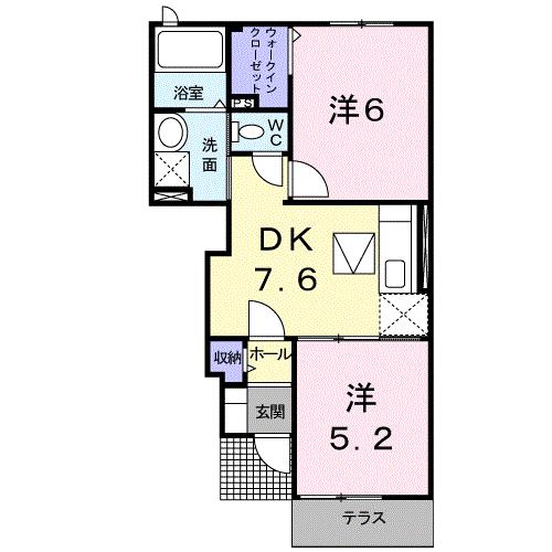 セントラルヤードＢの間取り