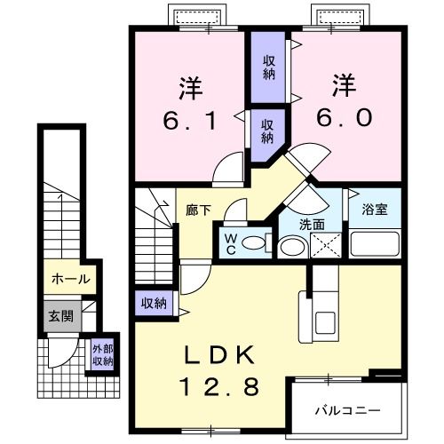 ピュアパレスIIの間取り