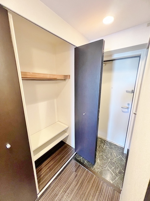 玄関　充実の玄関収納