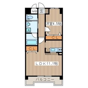 新田東レジデンスの間取り