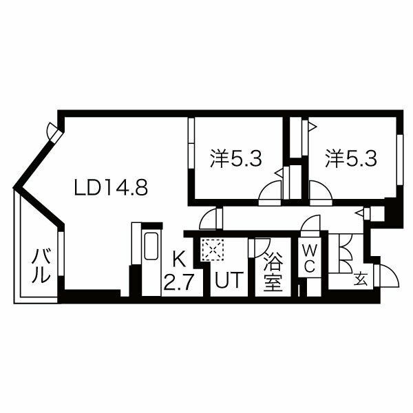 LINEAR STYLE (リニア・スタイル)の間取り