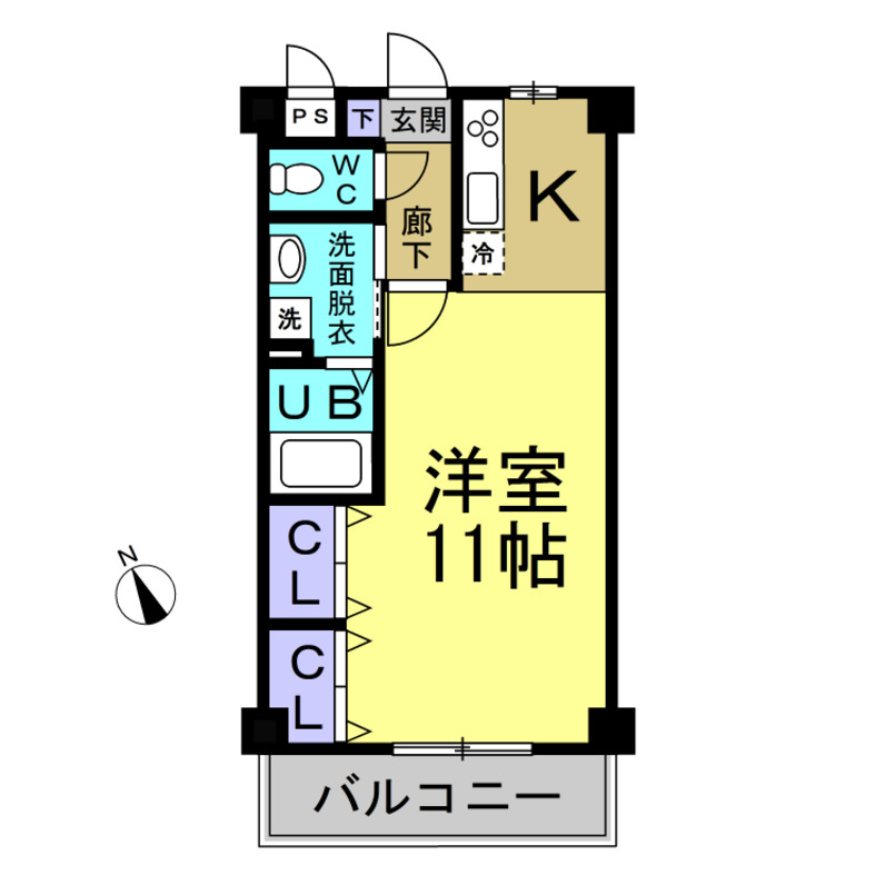 ステージ来富の間取り