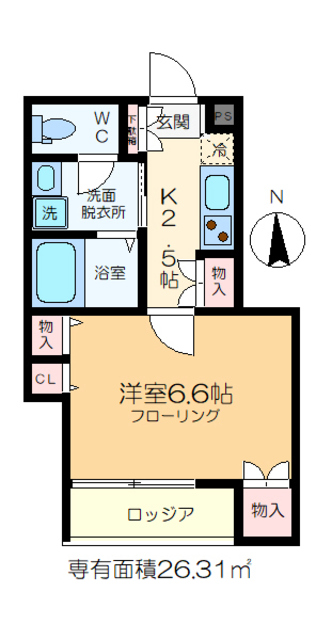 アヴァロンの間取り