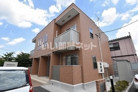 田村市船引町船引のアパートの建物外観