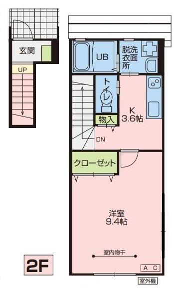 【ｇｒａｎｄ　ｃｌａｉｒｅ（グランクレール）　Ａの間取り】