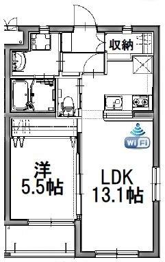 リ・パーチェの間取り