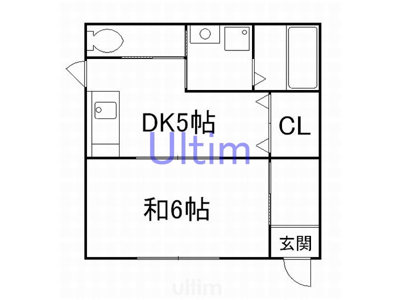 アルム墨染の間取り