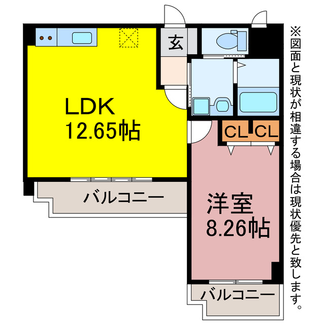 モン・アンジュの間取り