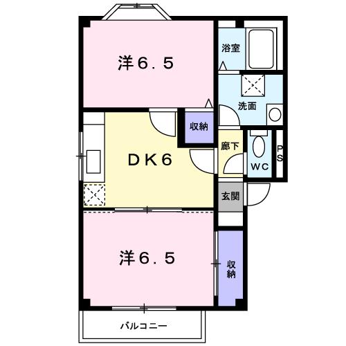 アグレアーブルの間取り