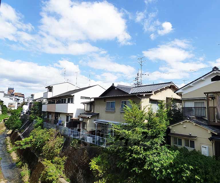 【京都市北区平野鳥居前町のマンションの眺望】