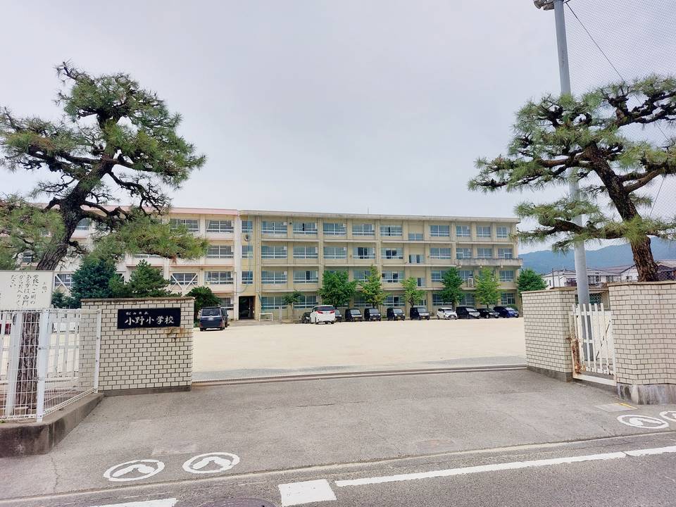 【松山市平井町のマンションの小学校】