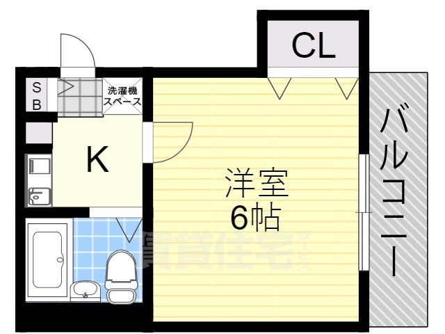 デポメゾン109の間取り