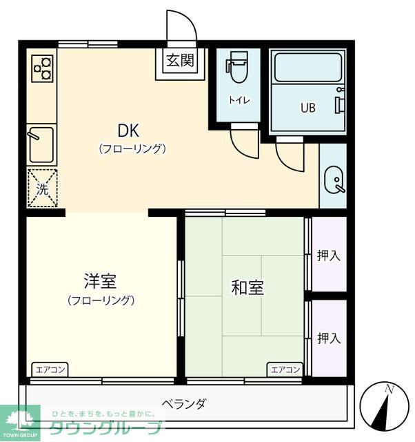 ミカドマンションの間取り