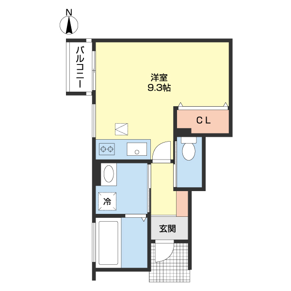 Ｓｏｌｉｓ上町の間取り