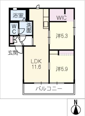 グリーンとぴあVの間取り