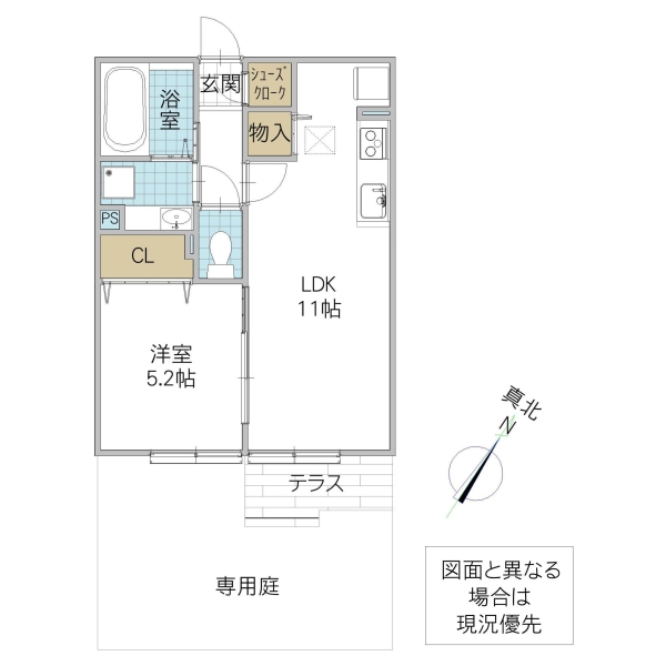 メテオール・スクエアの間取り