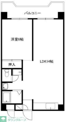 横浜市青葉区美しが丘のマンションの間取り