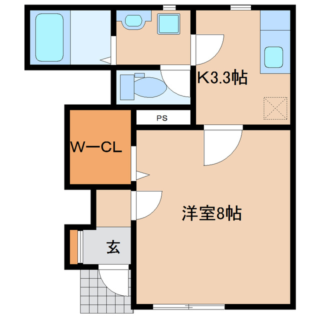 【ソレイユパルク１２番館の間取り】