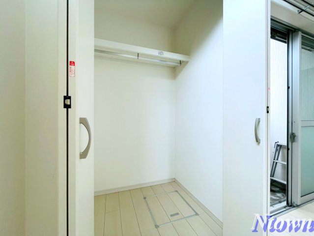 収納　たっぷりとした収納スペースです